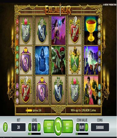 Play in Play Excalibur Slot By NetEnt - Review, Free Play in Demo Mode for free now | CasinoCanada.com