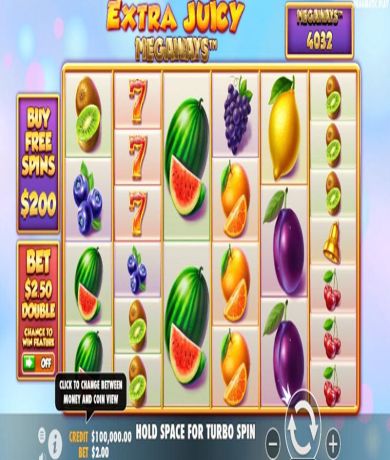 Play in Extra Juicy Megaways Slot: Review and Play Online for free now | CasinoCanada.com