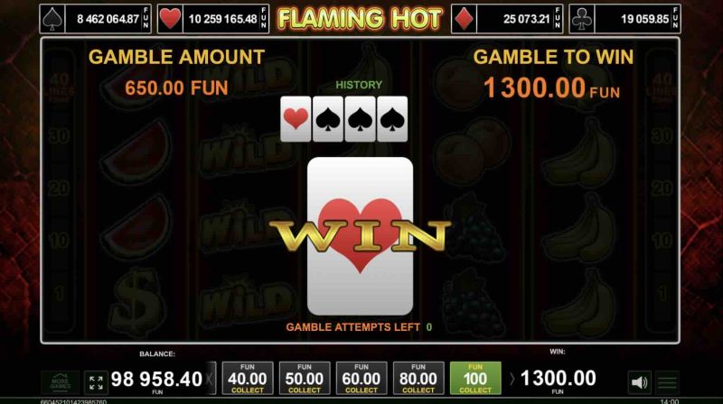 Flaming Hot Slot Bonus Feature