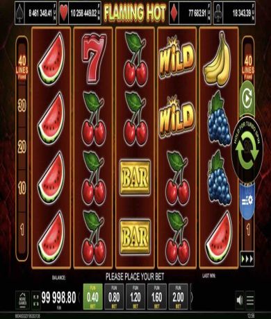 Play in Flaming Hot Slot By Amusnet (EGT) - Review, Free Play in Demo Mode for free now | CasinoCanada.com