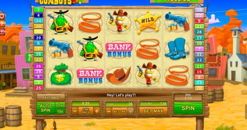 Play in Freaky Bandits Slot Online from GamesOS for free now | CasinoCanada.com