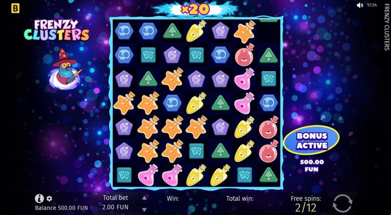 Frenzy Clusters slot - main theme