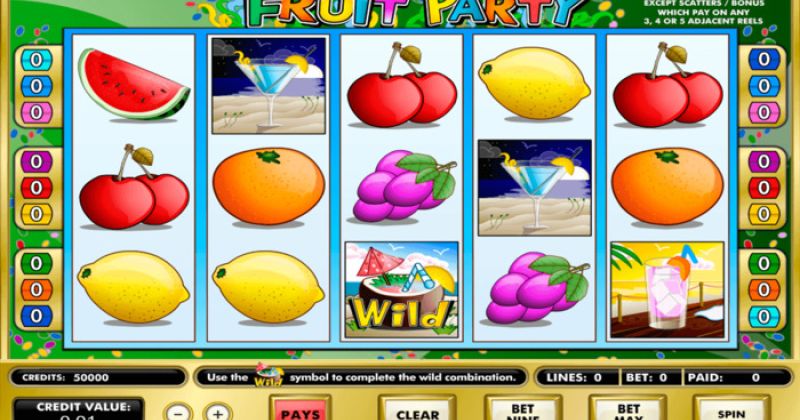 Play in Machine à sous Fruit Party de Amaya for free now | Casino Canada