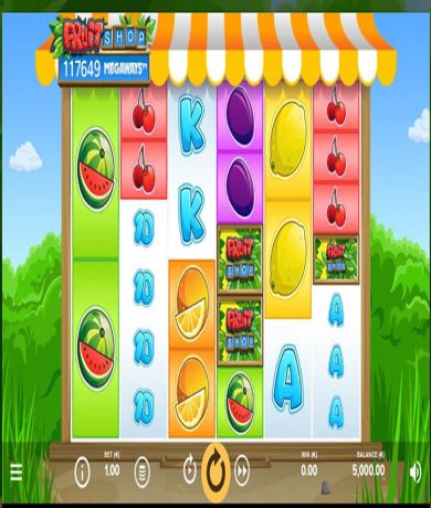 Play in Fruit Shop Megaways Slot By NetEnt - Review, Free Play in Demo Mode for free now | CasinoCanada.com