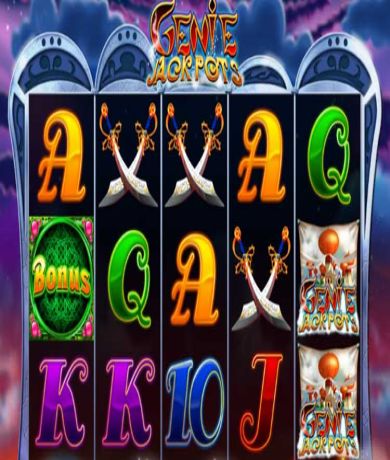 Play in Genie Jackpots Slot By Blueprint - Review, Free Play in Demo Mode for free now | CasinoCanada.com