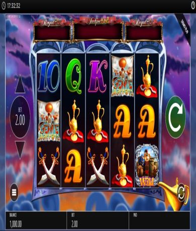 Play in Machine à sous Genie Jackpots par Blueprint for free now | Casino Canada