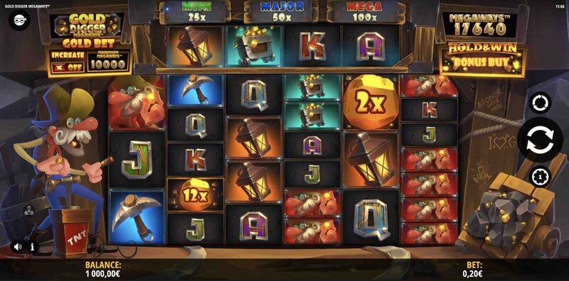 Gold Digger Megaways Slot Preview