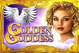 Golden Goddess slot logo