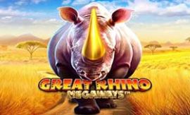 Great Rhino Megaways online slot logo