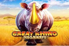 Great Rhino Megaways online slot logo