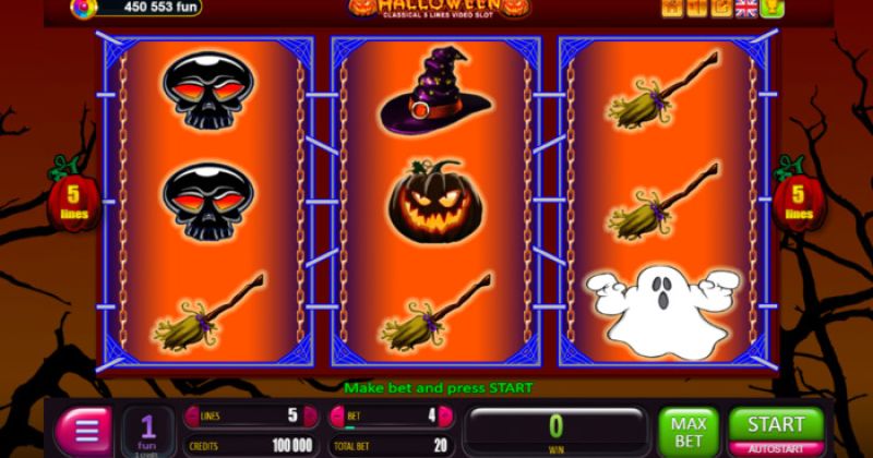 Play in Machine à sous Halloween de Belatra for free now | Casino Canada