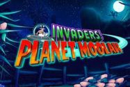 Invaders from the Planet Moolah slot logo