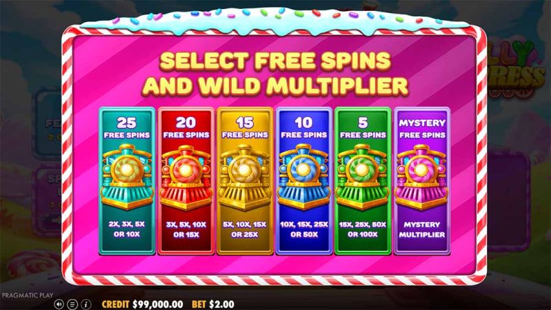 Jelly Express slot - Free Spins Bonus Rounds
