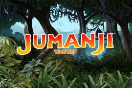 Jumanji online slot logo