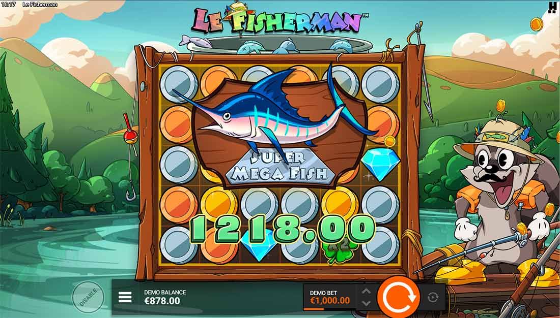 Le Fisherman slot - Bonus Buy Win