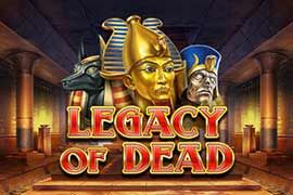 Legacy of Dead Online Slot Logo