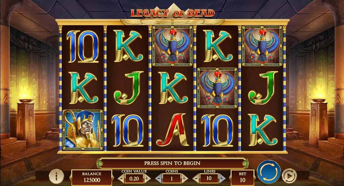 Legacy of Dead Slot - main theme