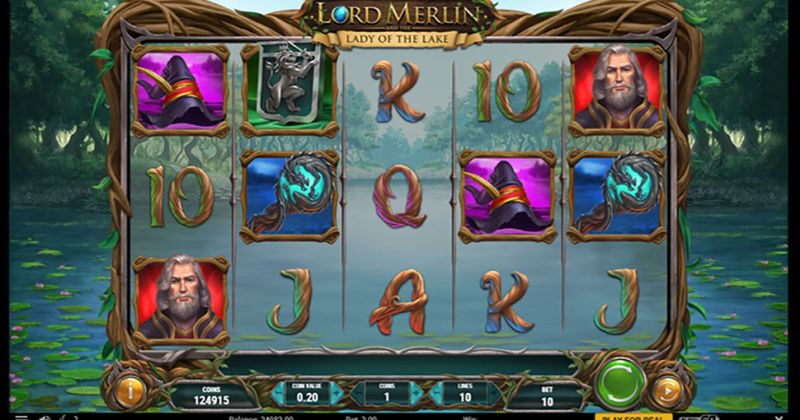 Play in Lord Merlin and the Lady of the Lake Slot Online from Play’n GO for free now | CasinoCanada.com