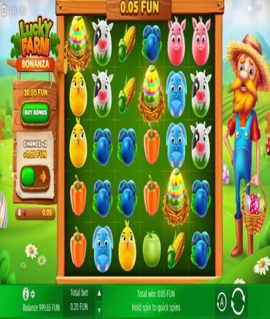 Play in Lucky Farm Bonanza Slot By BGaming - Review, Free Play in Demo Mode for free now | CasinoCanada.com