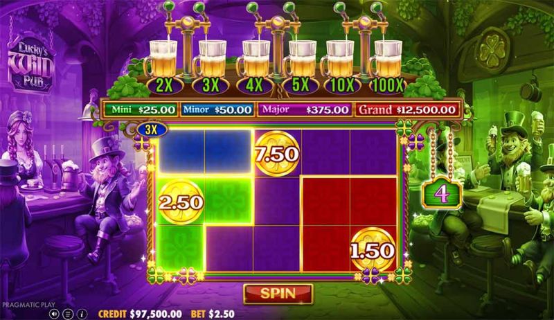 Lucky’s Wild Pub 2 - Achat de bonus