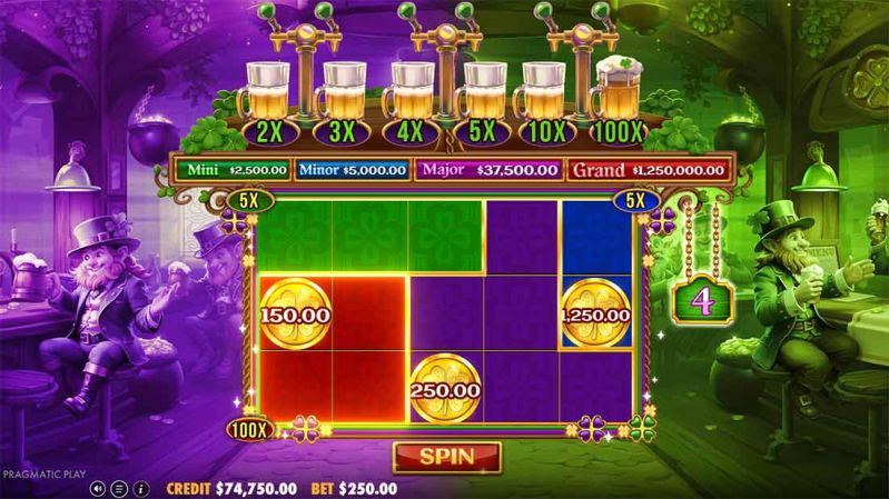 Lucky’s Wild Pub 2 slot - Pot Respin feature