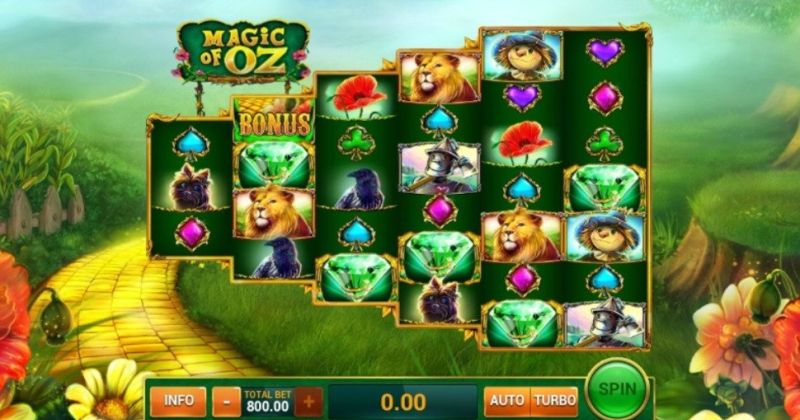 Play in Magic of Oz Slot Online from GamesOS for free now | CasinoCanada.com