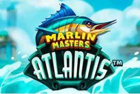 Marlin Masters Atlantis slot logo