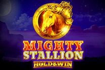 Mighty Stallion slot logo