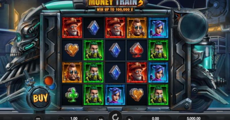 Play in Money Train 3 by Relax Gaming for free now | CasinoCanada.com