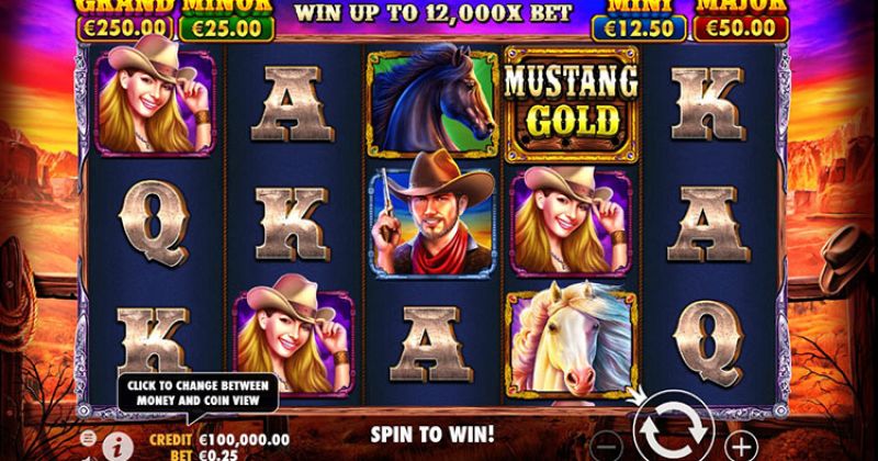 Play in Mustang Gold Review from Pragmatic Play for free now | CasinoCanada.com