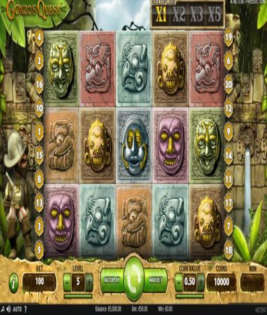 Play in Gonzo’s Quest Slot By NetEnt - Review, Free Play in Demo Mode for free now | CasinoCanada.com