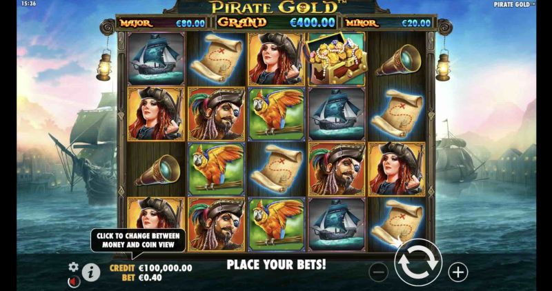 Pirate Gold Gameplay