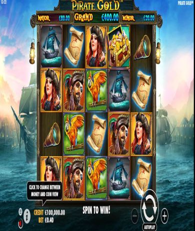 Play in Pirate Gold By Pragmatic Play - Review, Free Play in Demo Mode for free now | CasinoCanada.com