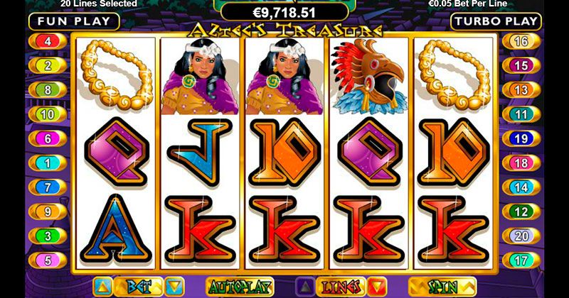 Play in Aztec Treasures Slot Online From BetSoft for free now | CasinoCanada.com