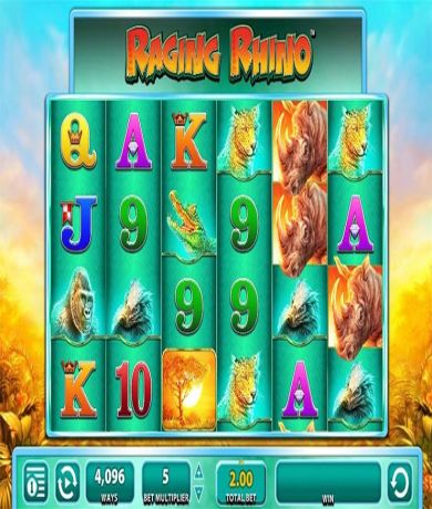 Play in Raging Rhino Slot: Review and Play Online for free now | CasinoCanada.com