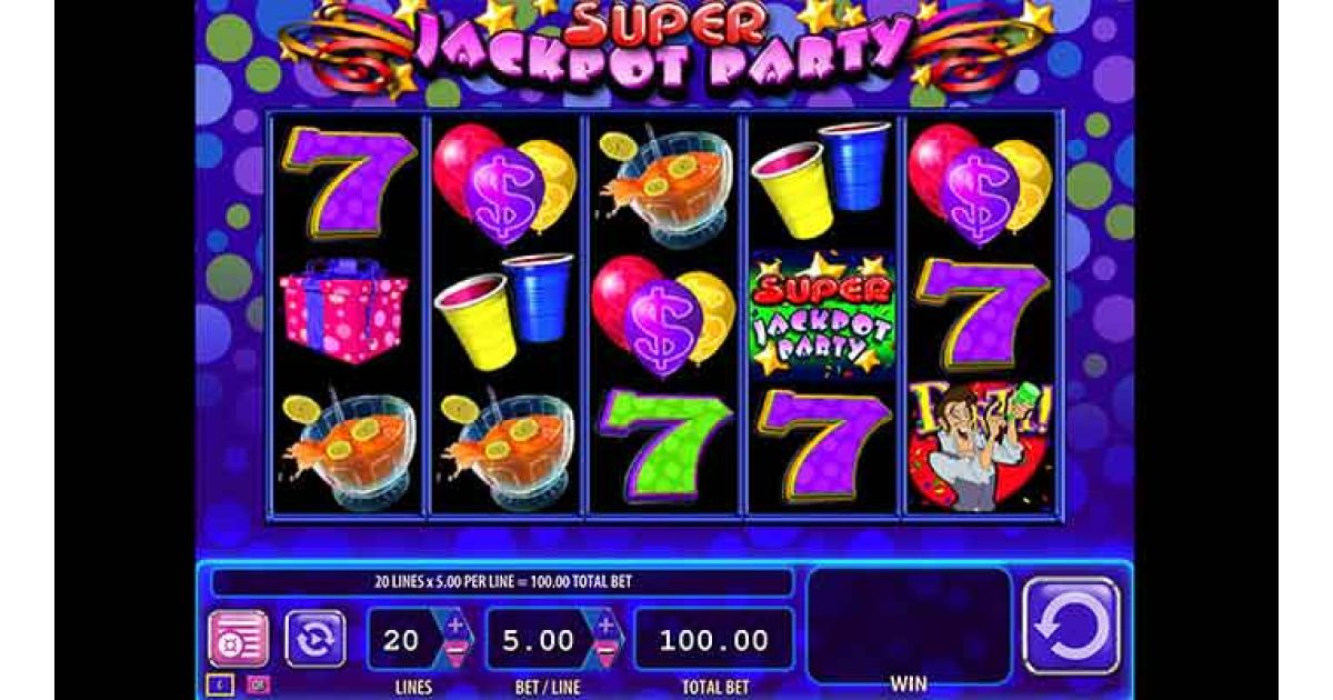 Play jackpot party slot machine online