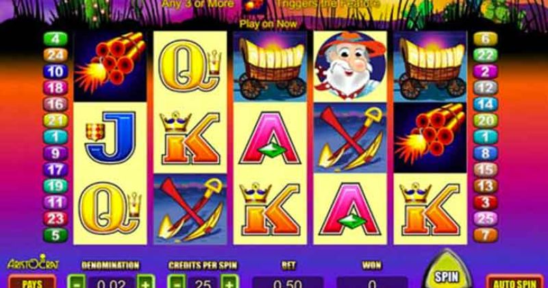 Play in Where's the Gold slot machine from Aristocrat for free now | CasinoCanada.com