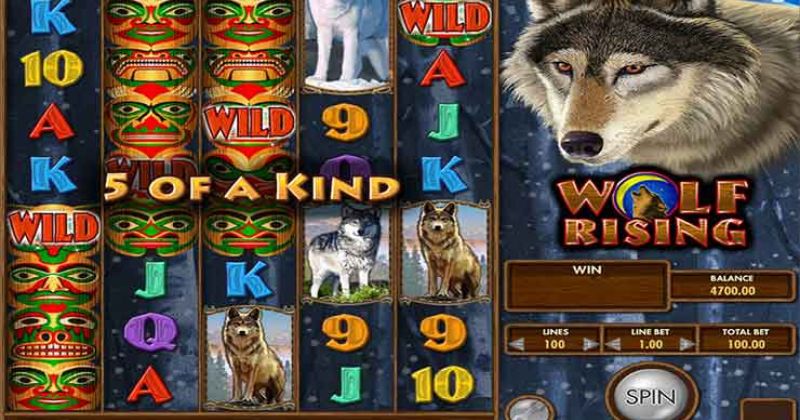 Play in Wolf Rising slot machine from IGT for free now | CasinoCanada.com