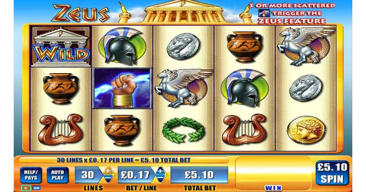 play free zeus slot machines