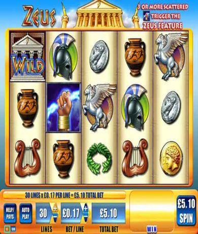 Play in Zeus Slot by WMS - Review, Free Play in Demo Mode for free now | CasinoCanada.com