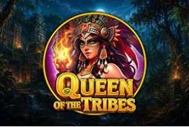 Queen of the Tribes slot logo
