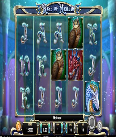 Play in Rise of Merlin by Play'n Go - Review, Free Play in Demo Mode for free now | CasinoCanada.com