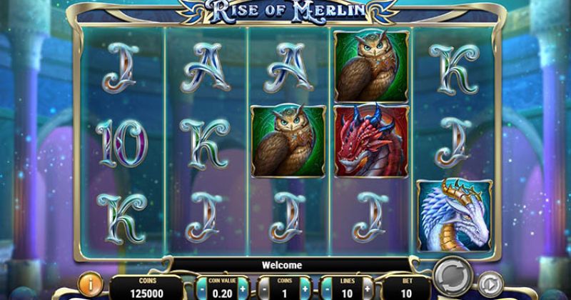 Play in Rise of Merlin Slot Online from Play'n GO for free now | CasinoCanada.com