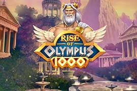 Logo de la machine à sous Rise of Olympus 1000