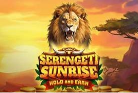 Serengeti Sunrise slot logo