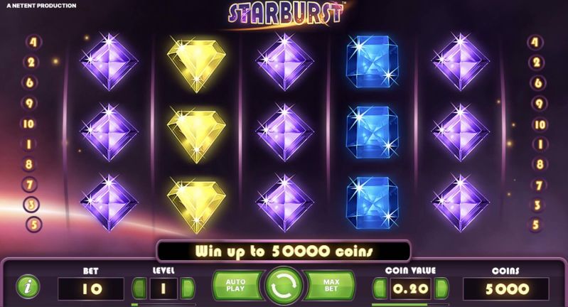 Starburst online slot preview