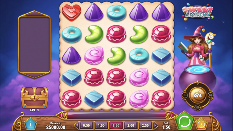 Sweet Alchemy Slot Theme