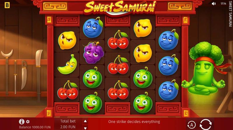 Machine à sous Sweet Samurai - thème principal