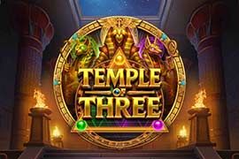 Temple of Three slot logo