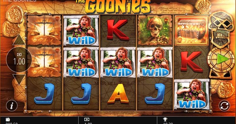 Play in The Goonies Slot Online from Blueprint Gaming for free now | CasinoCanada.com